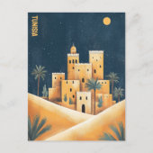 Tunesië Reizen Briefkaart (Voorkant)