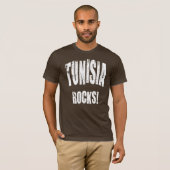 Tunesië Rocks! T-shirt (Voorkant volledig)