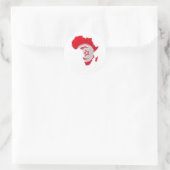 Tunesië Ronde Sticker (Tas)