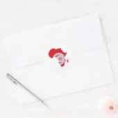 Tunesië Ronde Sticker (Envelop)