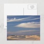 Tunesië, Sahara, Douz, Great Dune, schemk 2 Briefkaart (Voorkant / Achterkant)