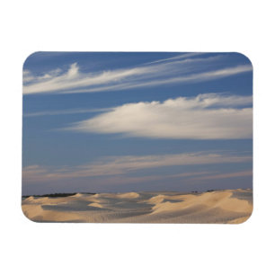 Tunesië, Sahara, Douz, Great Dune, schemk 2 Magneet