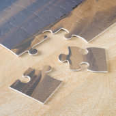Tunesië, Saharawoestijn, Douz, Grote Duin, schemer Legpuzzel (Zijkant)