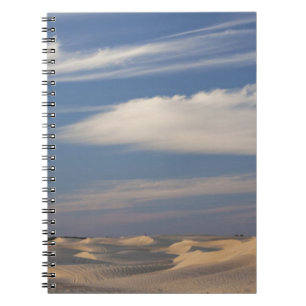 Tunesië, Saharawoestijn, Douz, Grote Duin, schemer Notitieboek