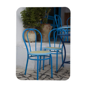 Tunesië, Sidi Bou Said, caféstoelen Magneet