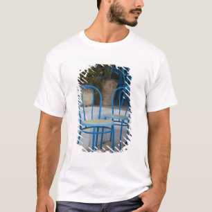 Tunesië, Sidi Bou Said, caféstoelen T-shirt