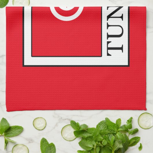 Tunesië Theedoek (Gevouwen)