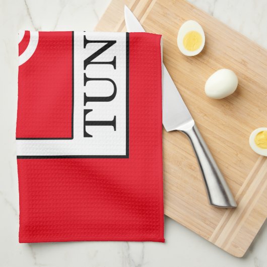 Tunesië Theedoek (Quarter Fold)