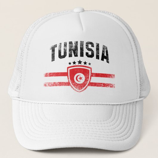 Tunesië Trucker Pet (Voorkant)