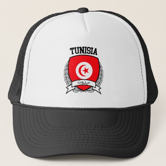 Tunesië Trucker Pet (Voorkant)