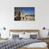 Tunesië, Tunesische centrale kust, El Jem, Roman 6 Canvas Afdruk (Insitu (Slaapkamer))
