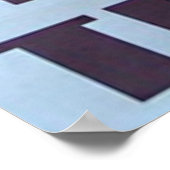 Tunesië Tunesische vintage reizen Poster (Hoek)