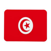 Tunesië - vlag - magneet (Horizontaal)