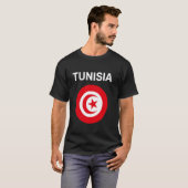 Tunesië Vlag Modern T-shirt (Voorkant volledig)