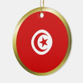 Tunesië Vlag Ornament (Links)