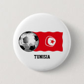 Tunesië Voetbal Button (Voorkant)
