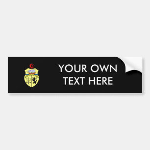 Tunesië Wapen Bumpersticker