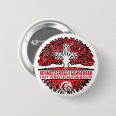 Tunesien Tunesisch Schweizer Schweiz Baum Wurzel Ronde Button 5,7 Cm (Voorkant /achterkant)