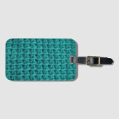 Tunesisch Bagagelabel van Crochet Drawstring (Voorkant (horizontaal))
