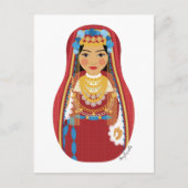 Tunesisch Matryoshka Briefkaart (Voorkant)