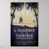  Tunesisch reisposter Poster (Voorkant)