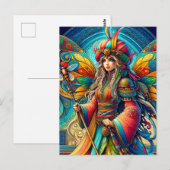 Tunesische fee briefkaart (Voorkant / Achterkant)