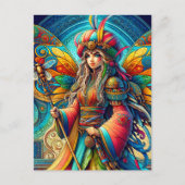 Tunesische fee briefkaart (Voorkant)