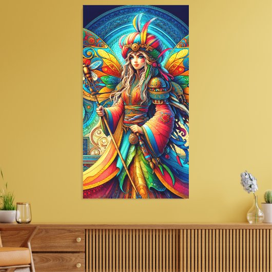 Tunesische fee canvas afdruk (Insitu (Woonkamer))