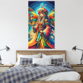 Tunesische fee canvas afdruk (Insitu (Slaapkamer))