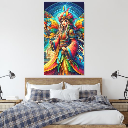 Tunesische fee canvas afdruk (Insitu (Slaapkamer))