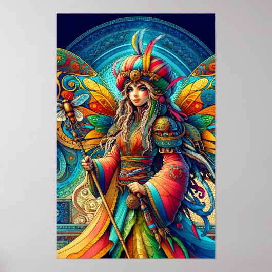 Tunesische fee poster (Voorkant)