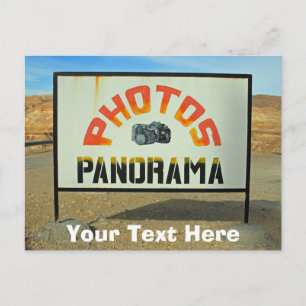 Tunesische foto-stop aanpasbaar briefkaart