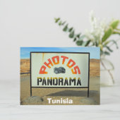 Tunesische fotokaart (Staand voorkant)