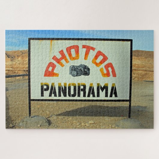 Tunesische fotostop 1014-pc legpuzzel (Horizontaal)