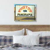 Tunesische fotostop canvas afdruk (Insitu (Slaapkamer))