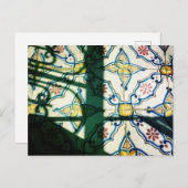 Tunesische keramische tegels briefkaart (Voorkant / Achterkant)