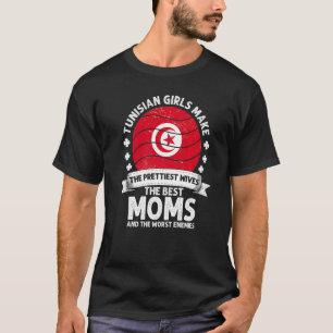 Tunesische mam Tunesiër Moederdag mama Tunesiër T-shirt