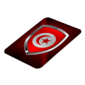 Tunesische metalen embleem magneet (Linkerzijde)