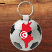 Tunesische nationale ploeg sleutelhanger (Voorkant)