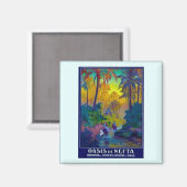  Tunesische oase Magneet (Voorkant / Achterkant)