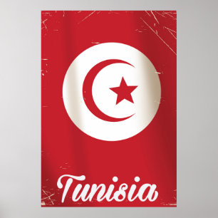 Tunesische poster van het klassieke reizen