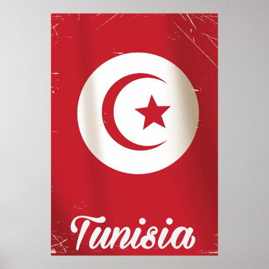 Tunesische poster van het klassieke reizen (Voorkant)
