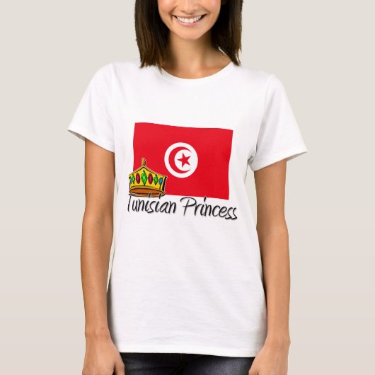 Tunesische prinses t-shirt (Voorkant)