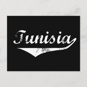 Tunesische revolutiestijl briefkaart