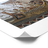 Tunesische Romeinse mozaïeken Poster (Hoek)