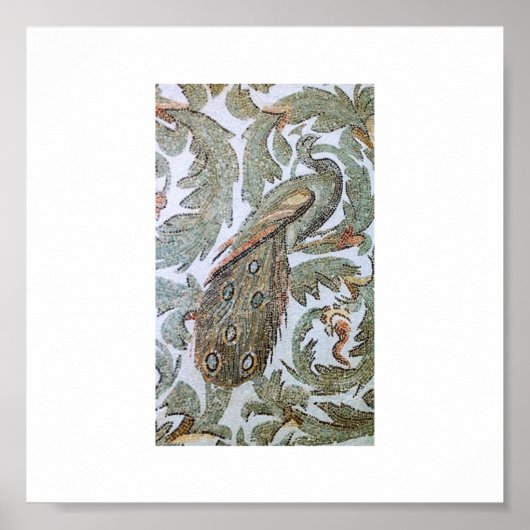 Tunesische Romeinse mozaïeken Poster (Voorkant)