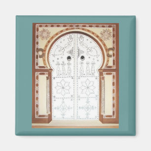  Tunesische traditionele deur Magneet