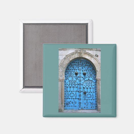  Tunesische traditionele deur Magneet (Voorkant / Achterkant)