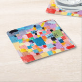 Tunesische tuin, Klee Kartonnen Onderzetters (Schuin)