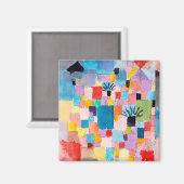 Tunesische tuin, Klee Magneet (Voorkant / Achterkant)